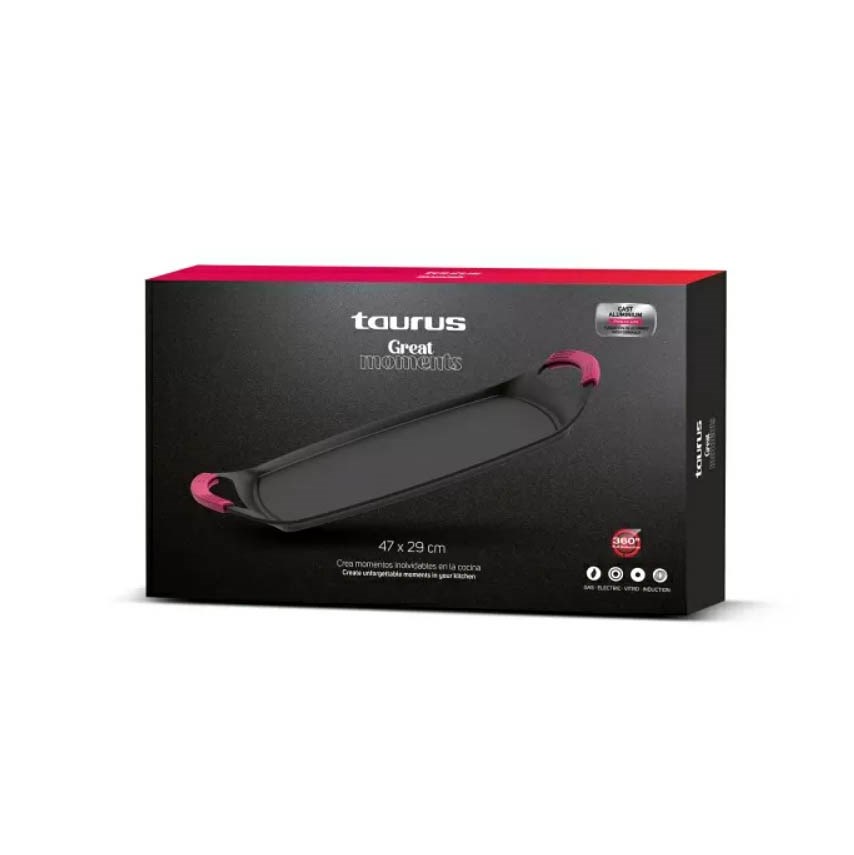 Płyta grillowa z odlewu aluminiowego Taurus Great Moments KGR3000 - obrazek 4