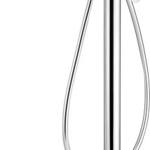 Bateria wannowa Deante ALPINIA BGA_017M wolnostojąca z zestawem prysznicowym