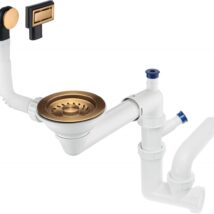 Syfon do zlewozmywaka 1-komorowego – Space-Saver