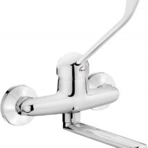 Bateria umywalkowa ścienna z dźwignią Clinic BOJ 050C