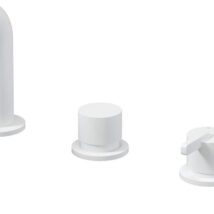 Bateria wannowa 4-otworowa z zestawem prysznicowym