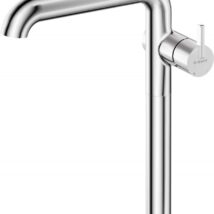 Bateria umywalkowa wysoka z prostokątną wylewką