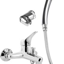 Bateria wannowa ścienna z zestawem prysznicowym BOJ_011M 5908212080023