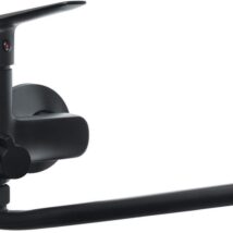 Bateria umywalkowa ścienna z wydłużoną wylewką BMO_N56M podłączenie na wąż