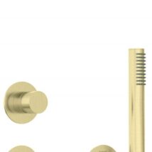 Zestaw prysznicowy podtynkowy z główką prysznicową