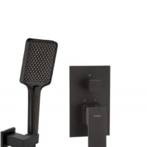 Zestaw prysznicowy podtynkowy DEANTE ANEMON BIS NAC N9MP Nero