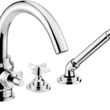 Bateria wannowa 4-otworowa z zestawem prysznicowym BQT_014D 5908212075951