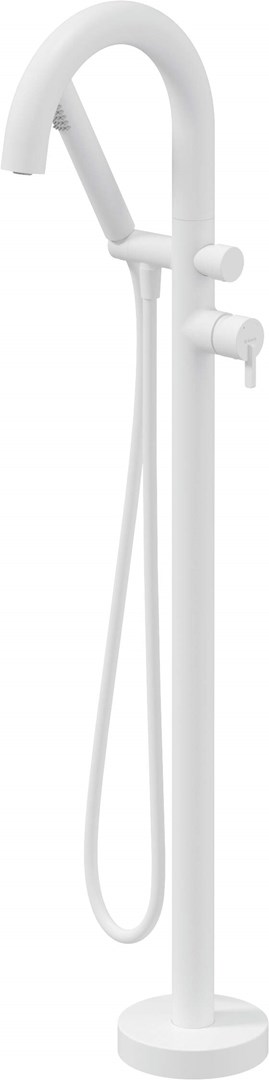 Bateria wannowa wolnostojąca z zestawem prysznicowym