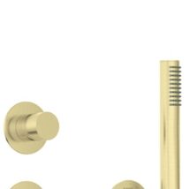 Zestaw prysznicowy podtynkowy z główką prysznicową