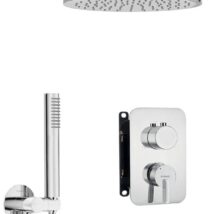 Zestaw prysznicowy podtynkowy z BOXem mieszaczowym – z głowicą prysznicową