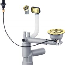 Syfon do zlewozmywaka granitowego 1-komorowego – Space-Saver ZXY Z911 5907650812883