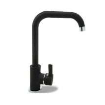 Bateria PYRAMIS SILVIO granit czarny 090923238 kuchenna czarna nakrapiana