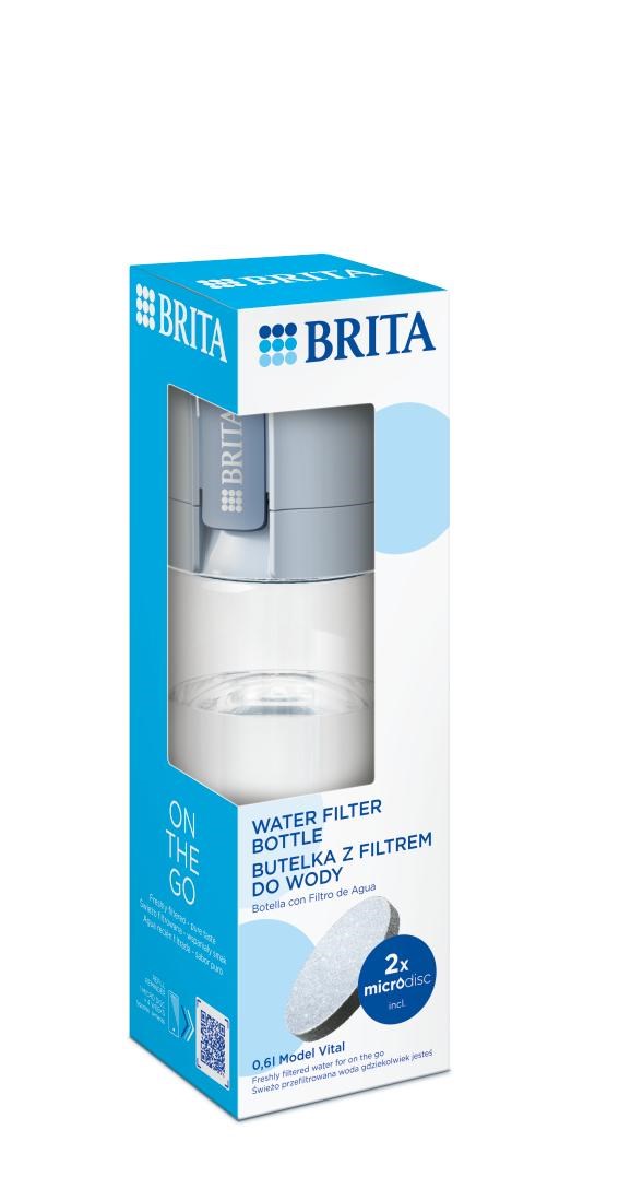Butelka filtrująca Brita Vital pastelowy błękit 2 dyski - obrazek 9