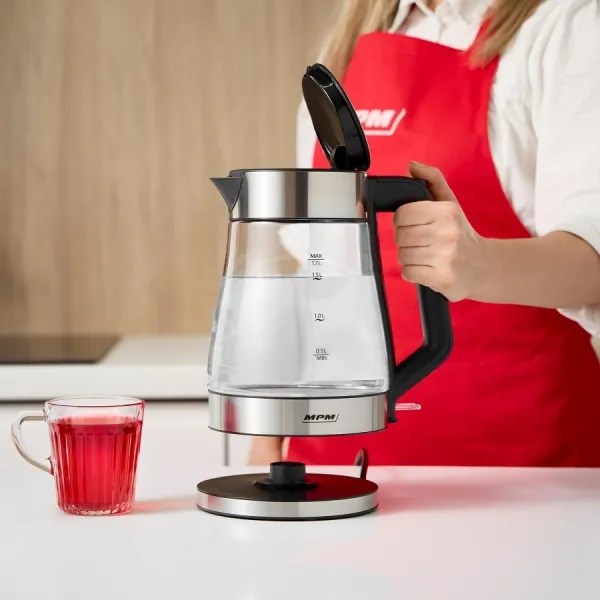 Szklany czajnik bezprzewodowy MPM MCZ-122 - obrazek 7