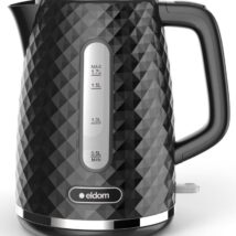 ELDOM CZAJNIK ELLI,POJ.1,7 L,MOC 2200 W,CZARNY,STR