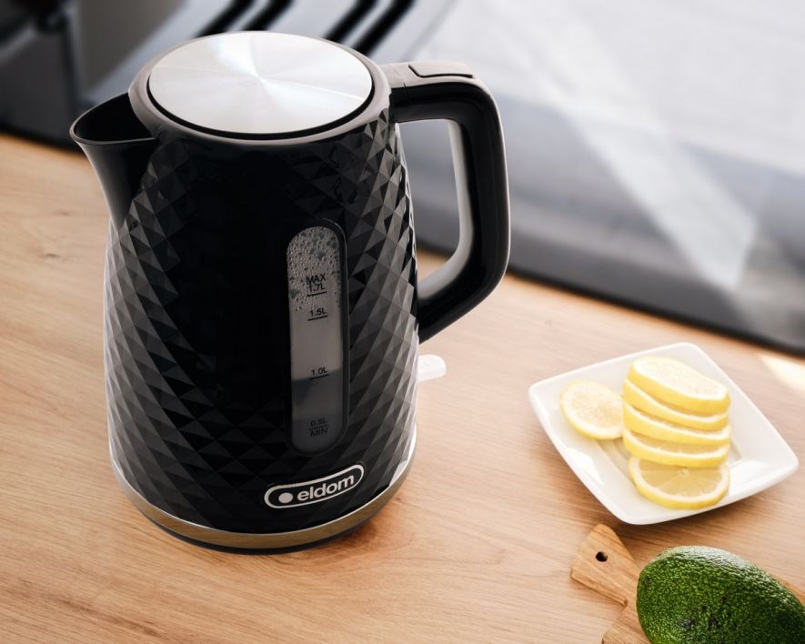 ELDOM CZAJNIK ELLI,POJ.1,7 L,MOC 2200 W,CZARNY,STR - obrazek 7