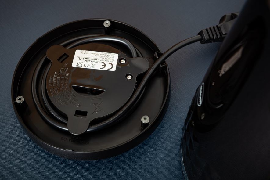 ELDOM CZAJNIK OSS,POJ.1,7 L,MOC 2150 W,CZARNY C270 - obrazek 6