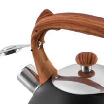 PROMIS CZAJNIK 3,0 L, AMADEO,CZARNY MATOWY,BRĄZOWA