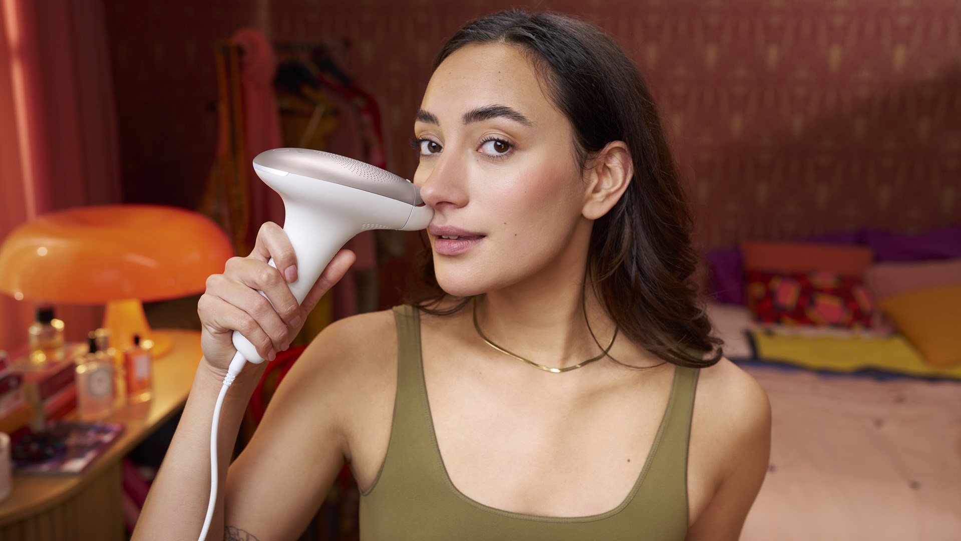 Depilator PHILIPS Lumea Advanced IPL BRI921/00 + Trymer Wbudowany filtr UV - obrazek 6