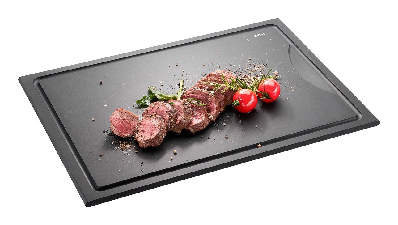 GEFU SLIZE deska do krojenia Prostokątny Drewno Szary