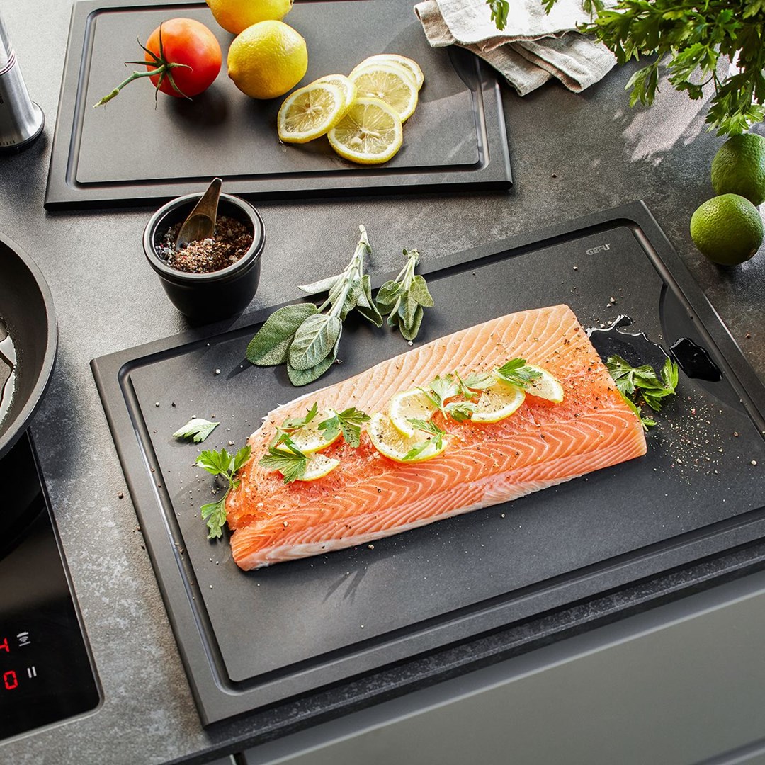 GEFU SLIZE deska do krojenia Prostokątny Drewno Szary - obrazek 3