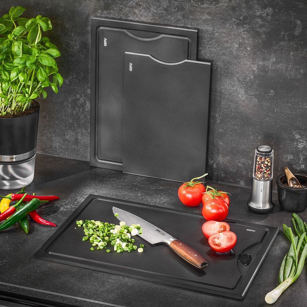 GEFU SLIZE deska do krojenia Prostokątny Drewno Szary - obrazek 4