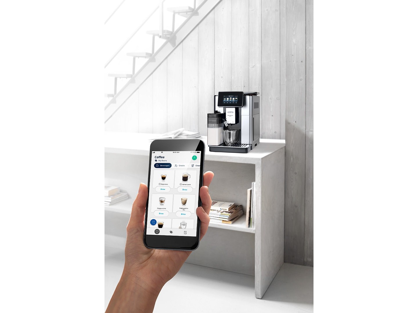 Ekspres ciśnieniowy DeLonghi ECAM 610.55.SB - obrazek 6