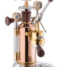 La Pavoni Ekspres do kawy Dźwignia ręczna Esperto Edotto miedziany chrom
