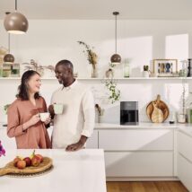 Frytkownica Panasonic NF-CC500SXE z wyświetlaczem LCD, 5 l, 1450 W, obudowa Cool touch