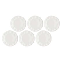 LA PORCELLANA BIANCA LUNIA Zestaw 6 talerzy do sałatek 21.5 cm