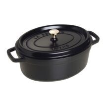 STAUB Garnek żeliwny owalny 4,2l czarny