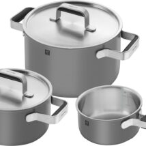 ZWILLING PURE Zestaw 3 garnków