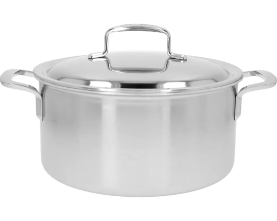 Garnek niski z pokrywką DEMEYERE 5-Plus 40851-107-0 - 2.2 ltr - obrazek 3