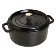 Garnek żeliwny okrągły Staub – 3.8 ltr, Czarny