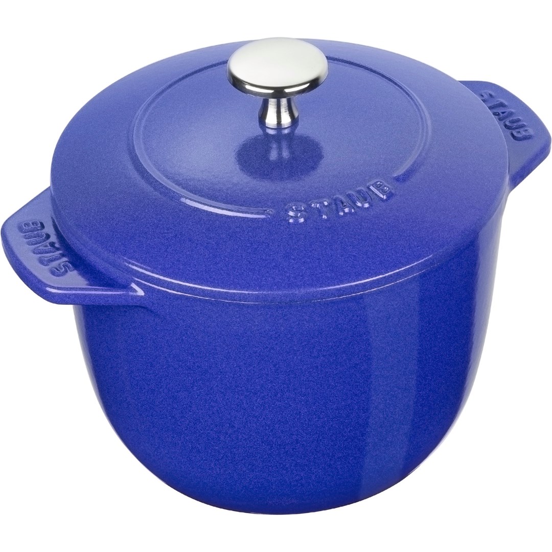 STAUB LA COCOTTE Mały garnek okrągły 3 ltr, niebieski - obrazek 3