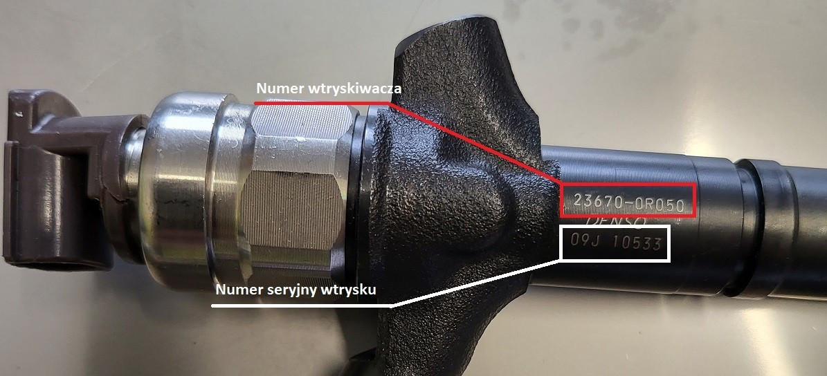 Wtryskiwacz Toyota RAV4 2.2 D - 23670-0R050 - obrazek 5