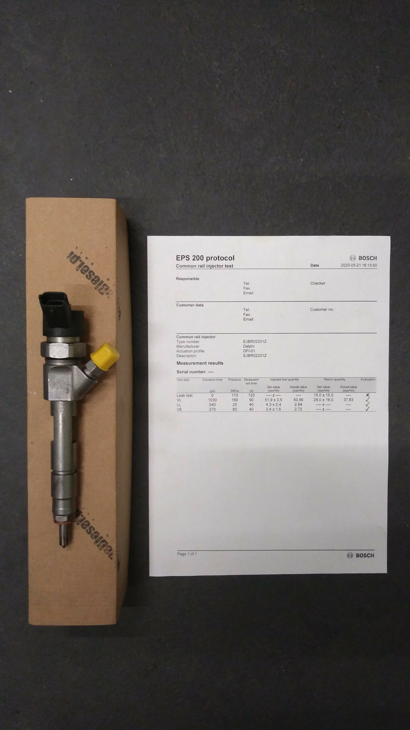 Wtryskiwacz Nissan Interstar 1.9 Turbo dCi 80 - 0445110110 - obrazek 4