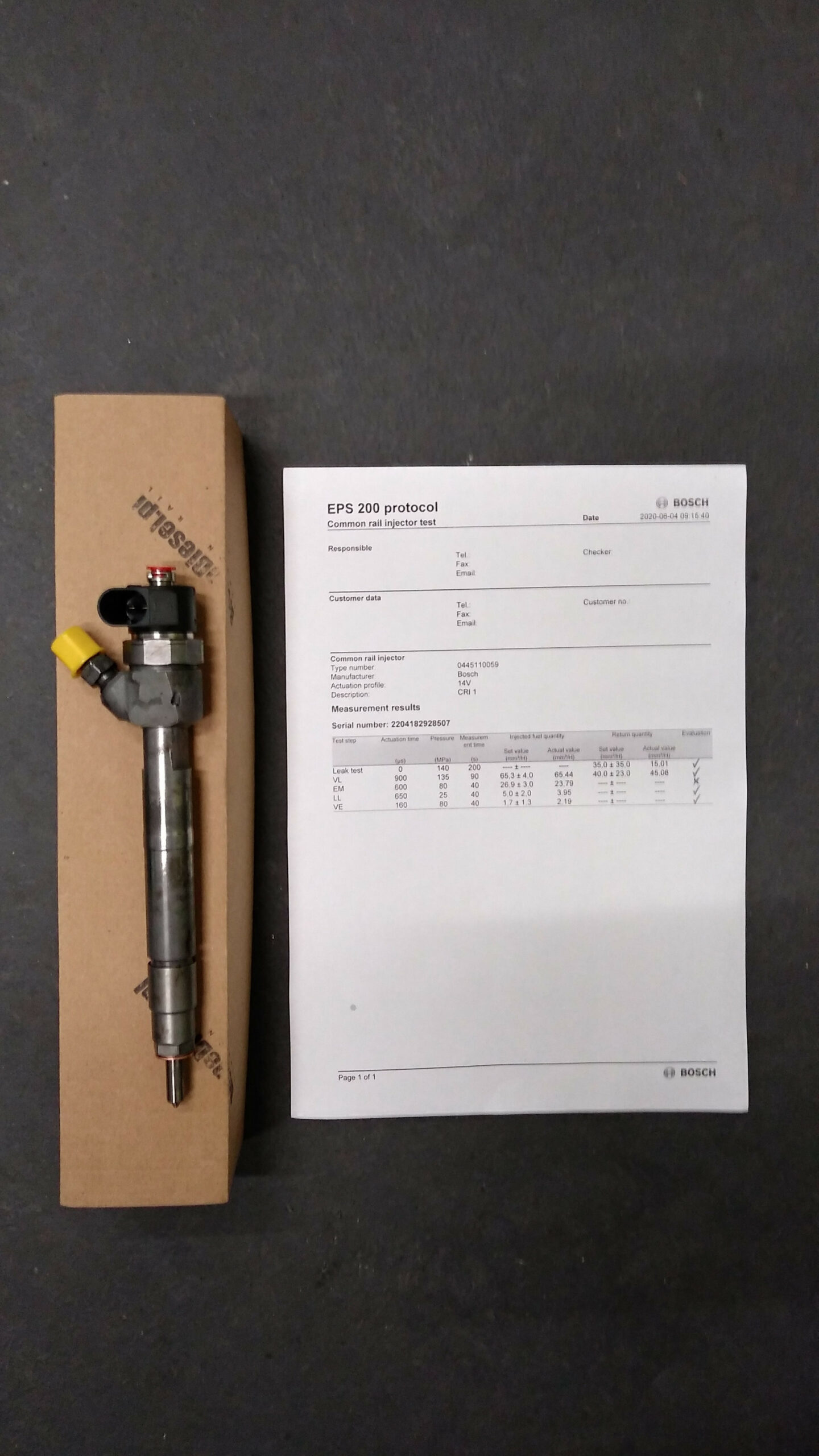 Wtryskiwacz Mercedes A160 Cdi - 0445110378 - obrazek 4