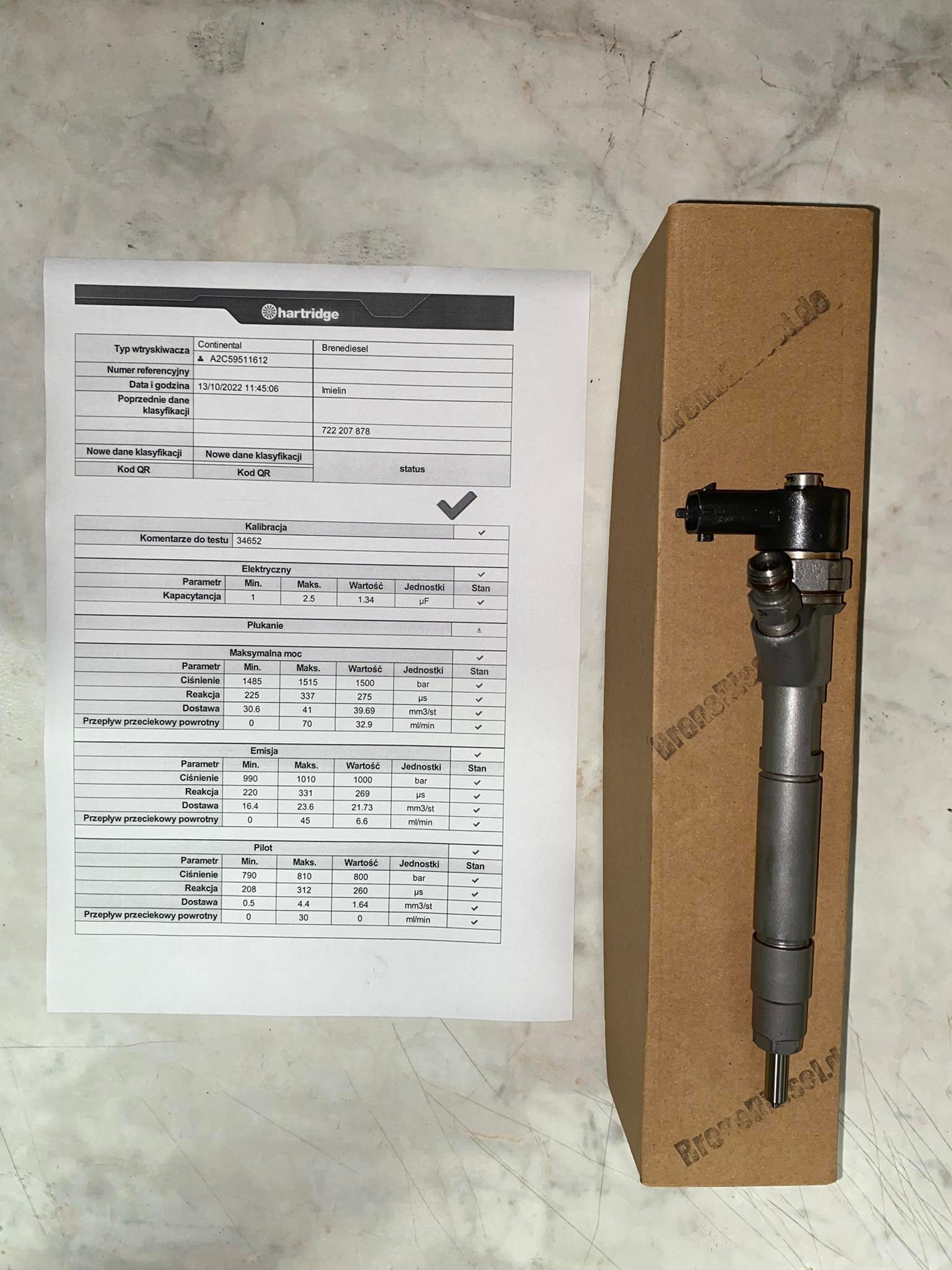 Wtryskiwacz Vauxhall Movano 2.5 DTI - 04451101087 - obrazek 5