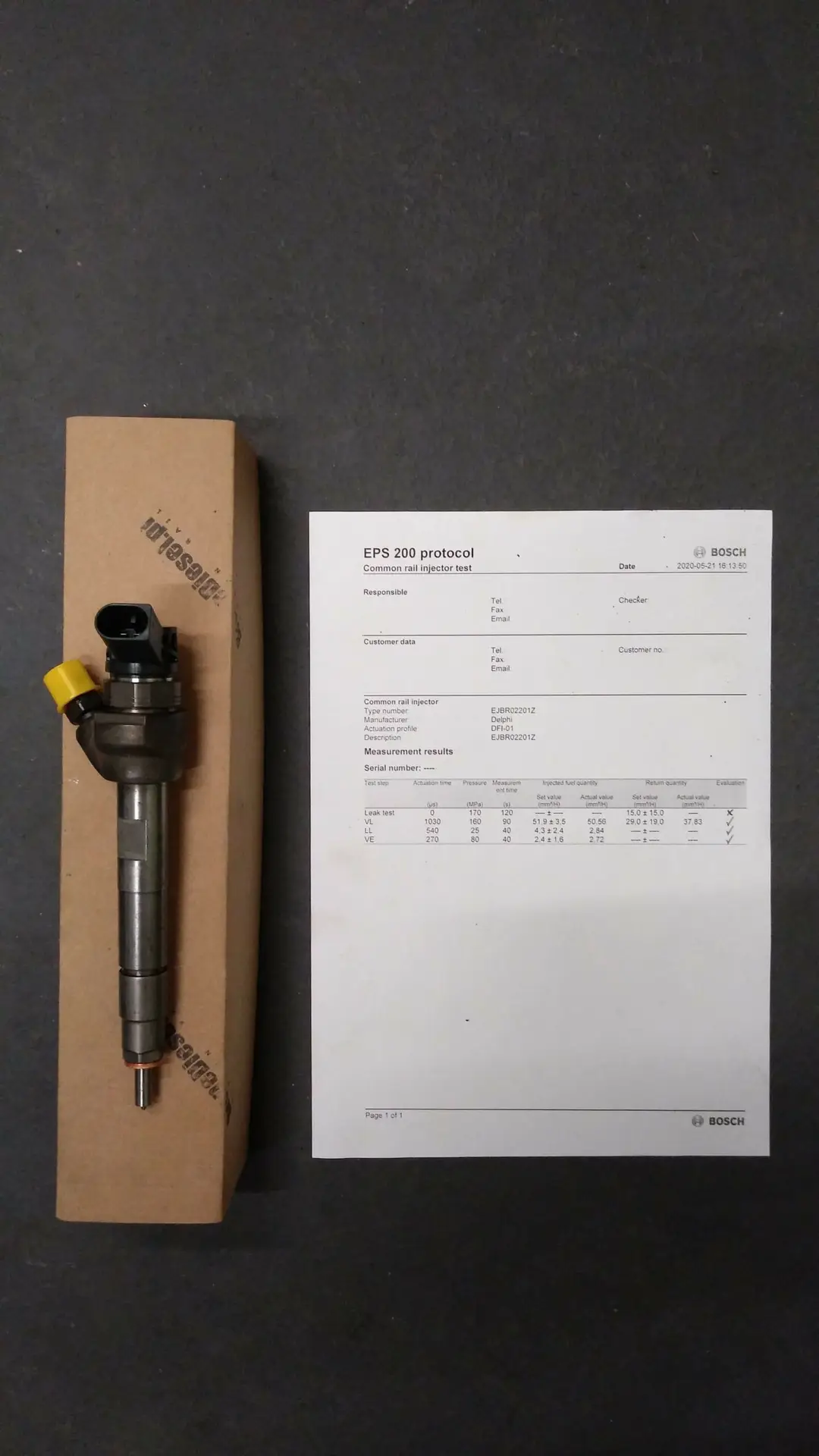 Wtryskiwacz Bosch 0445110582 - obrazek 4