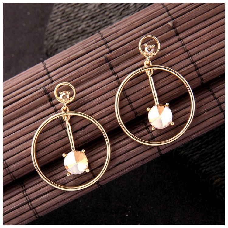 KOLCZYKI bursztyn wysoka jakość K1147 - obrazek 3