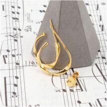 Kolczyki pozłacane KST2197