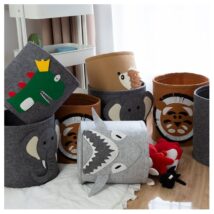 Pojemnik na zabawki kosz, worek na pranie FILCOWY 35×35 cm OR83WZ7