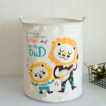 Pojemnik na zabawki kosz, worek na pranie LWY 35×45 cm OR2WZ123