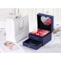 Pudełeczko na biżuterię mydlana Wieczna Róża PDOZ22