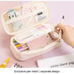 DUŻY PIÓRNIK WIELOFUNKCYJNY SASZETKA RÓŻ PR03R - obrazek 3