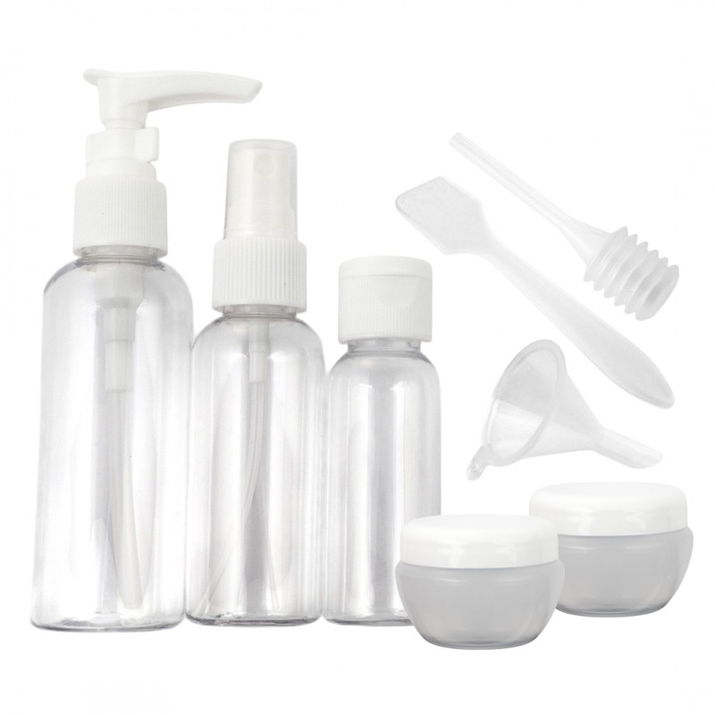 ZESTAW BUTELECZEK PODRÓŻNYCH 8w1 KS64WZ2