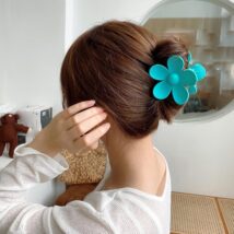 Spinka do włosów klamra XL kwiat 7×7,5 cm SP315