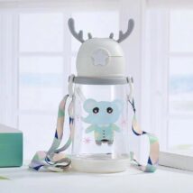 Butelka na wodę Bidon dziecięcy ze słomką 600 ML BD30B