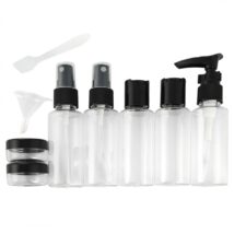 Zestaw pojemniczków i akcesoriów podróżnych 9w1 KS136CZ